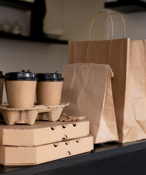 posude za hranu i pice za dostavu