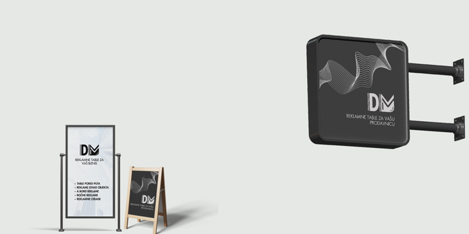 štampa na reklamnim tablama