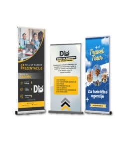 roll up baneri standard