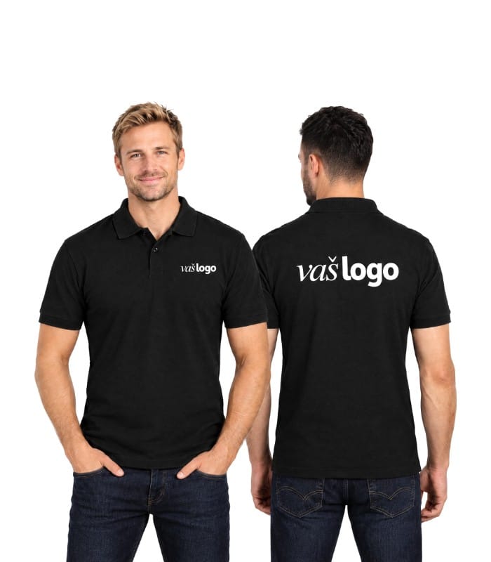 muška polo majica sa štampom logotipa